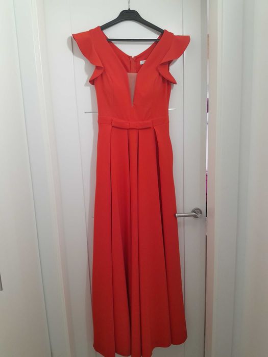 Rochie lunga rosie