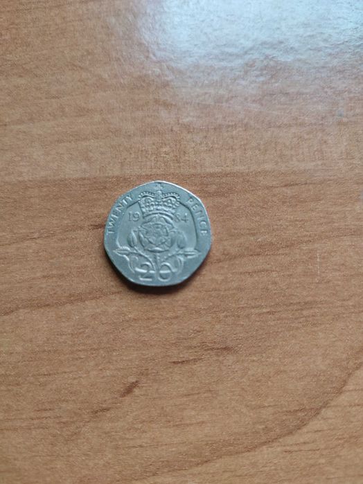 Moneda rara Elisabeta 2 1984