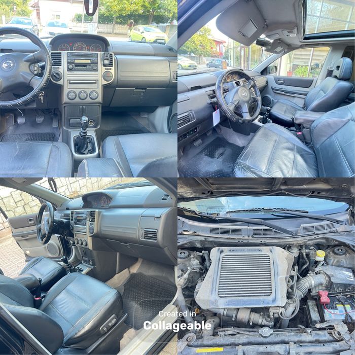 Nissan X-trail T30 .2.2d .131cp .An2004 .4x4 decuplabil .Panoramic