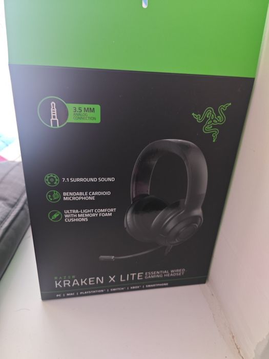 Наушники Razer kraken x lite