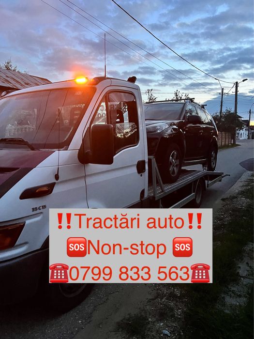 Tractari auto pitesti platforma auto non-stop