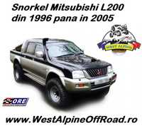 Snorkel Mitsubishi L200 din 1996 pana in 2005 - Fabricat din LLDPE