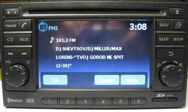 Магнитола на NISSAN LCN 1 оригинал