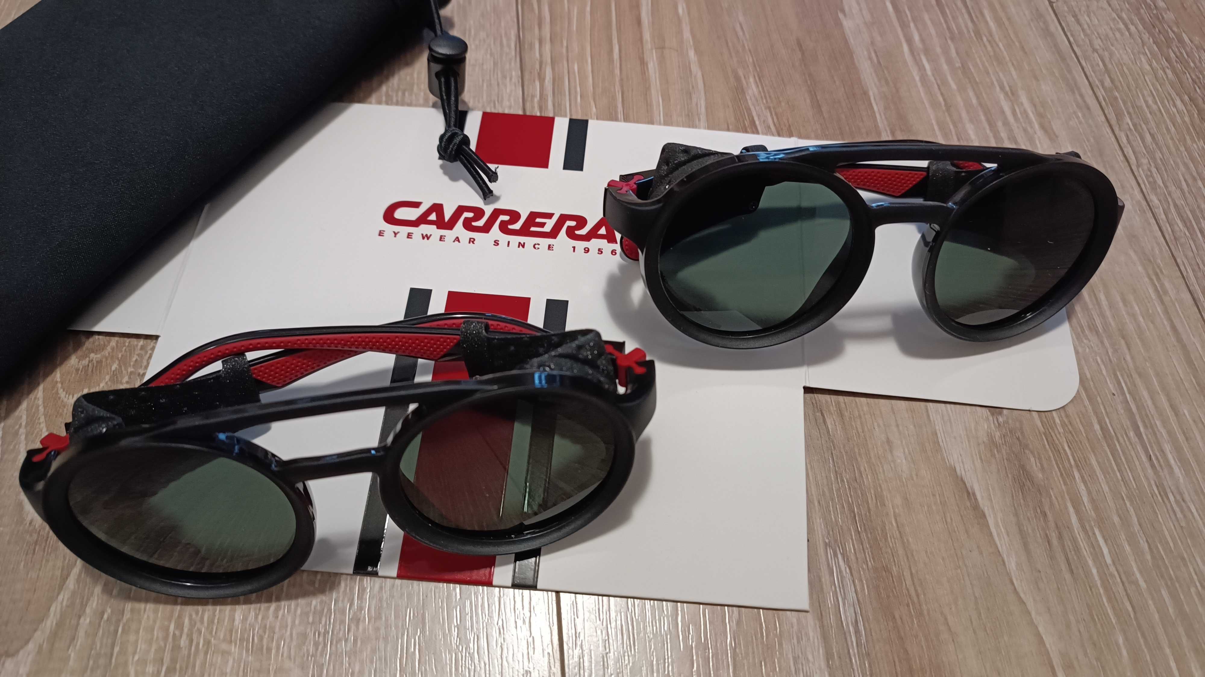 Нови Слънчеви очила Carrera 5046 /S 807QT карера с кожа гледчер.