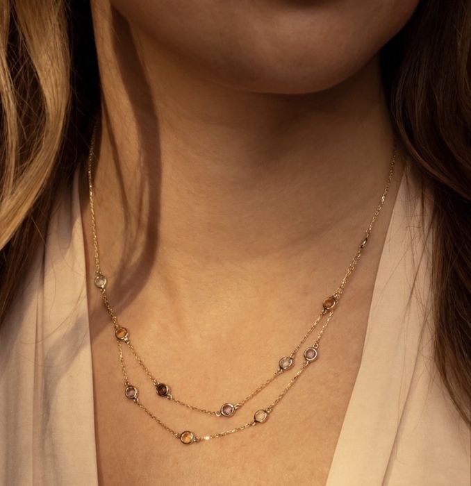 Colier din aur Colormix