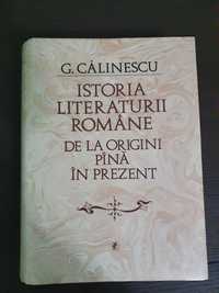 Istoria literaturii române de la origini până în prezent