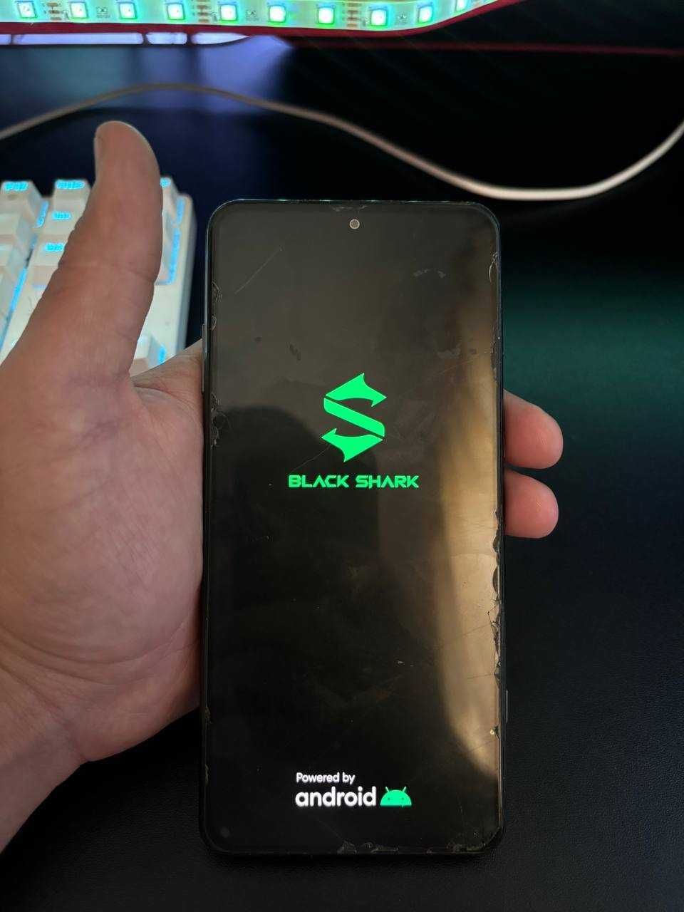 Black Shark 5 c коробкой чехлом и оригинал блок