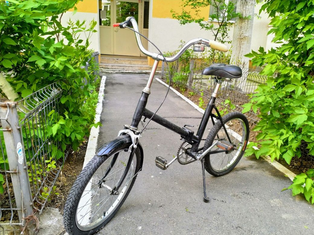 Bicicletă Pegas retro anii '80 pliabilă