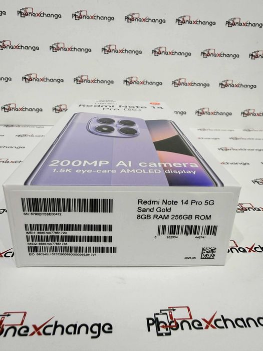 Redmi Note 14 Pro 5G Sand Gold 256/8GB Sigilat