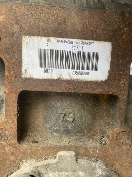 Motor BMW seria 3 E46 2.0 diesel M47 150cp 2004