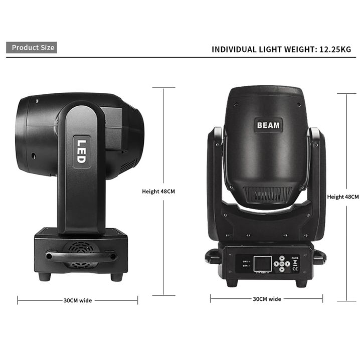 PROMOTIE!!! Moving Head BEAM 300W LED Beam 7R