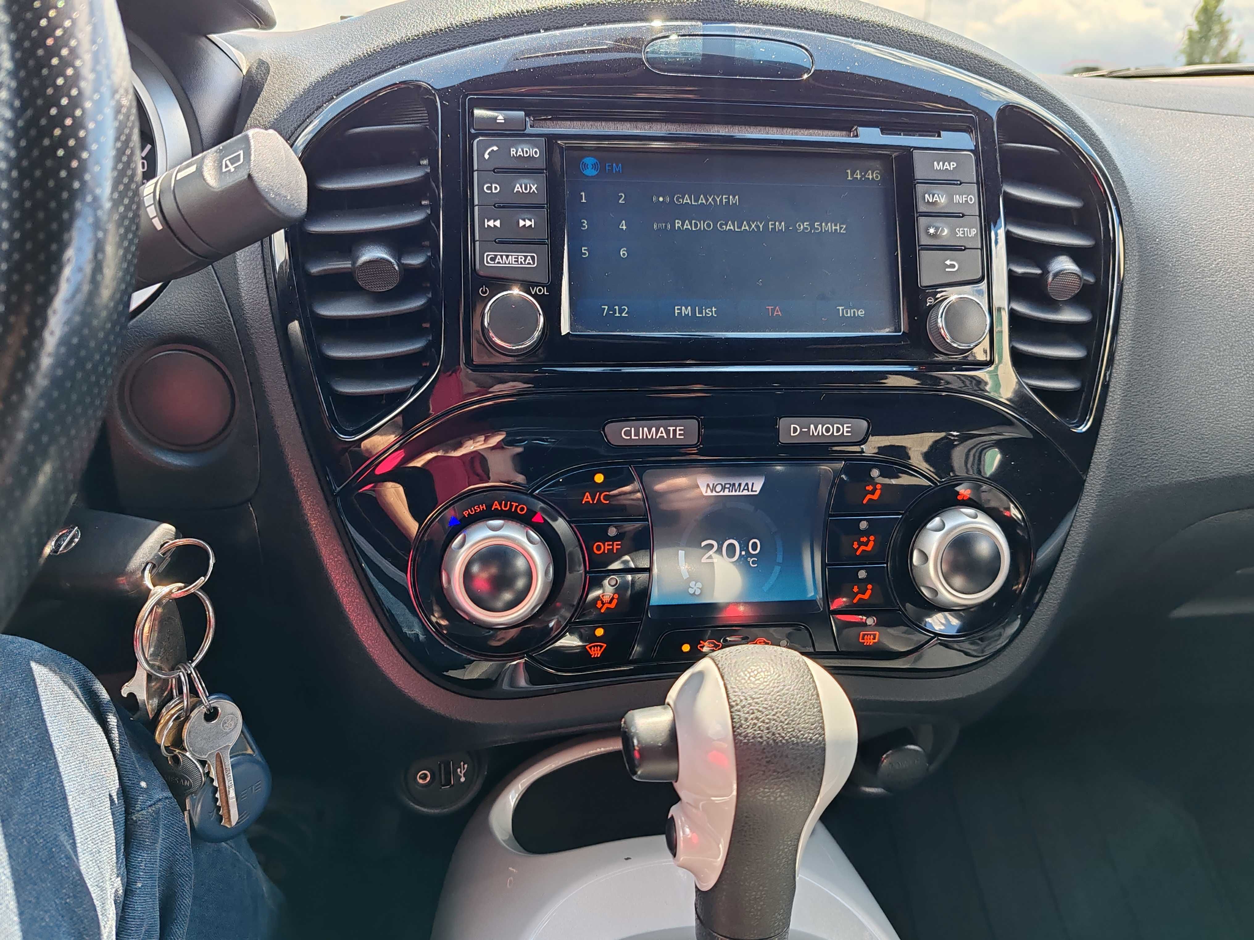 Nissan juke 1,6 116 cp benzina euro 5 ,2014