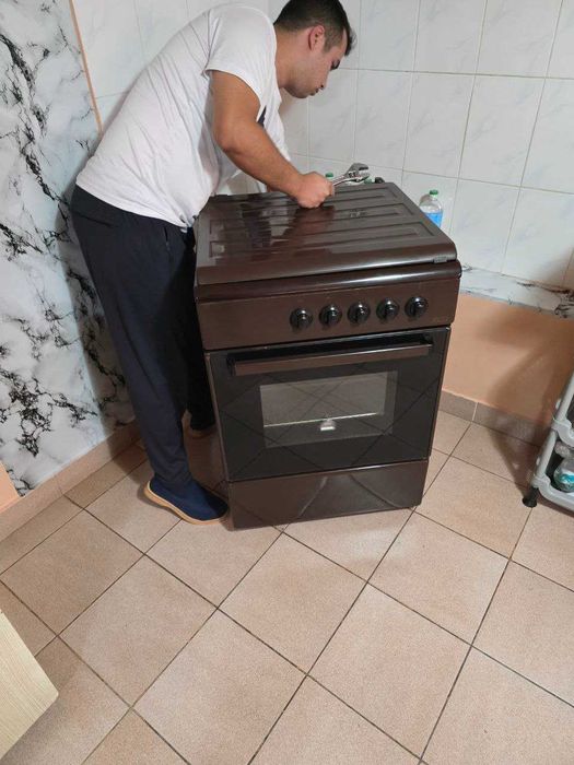 Газ плита янгидек