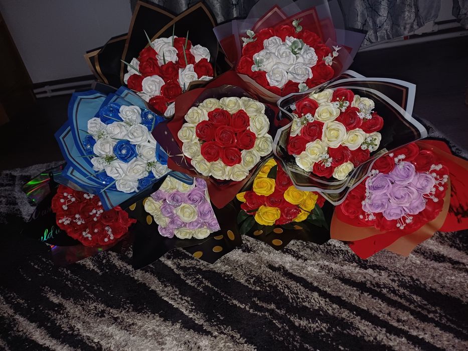 Trandafiri de sapun parfumați