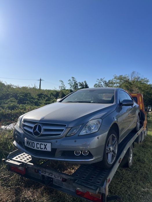 Mercedes e350 coupe fara motor si cutie