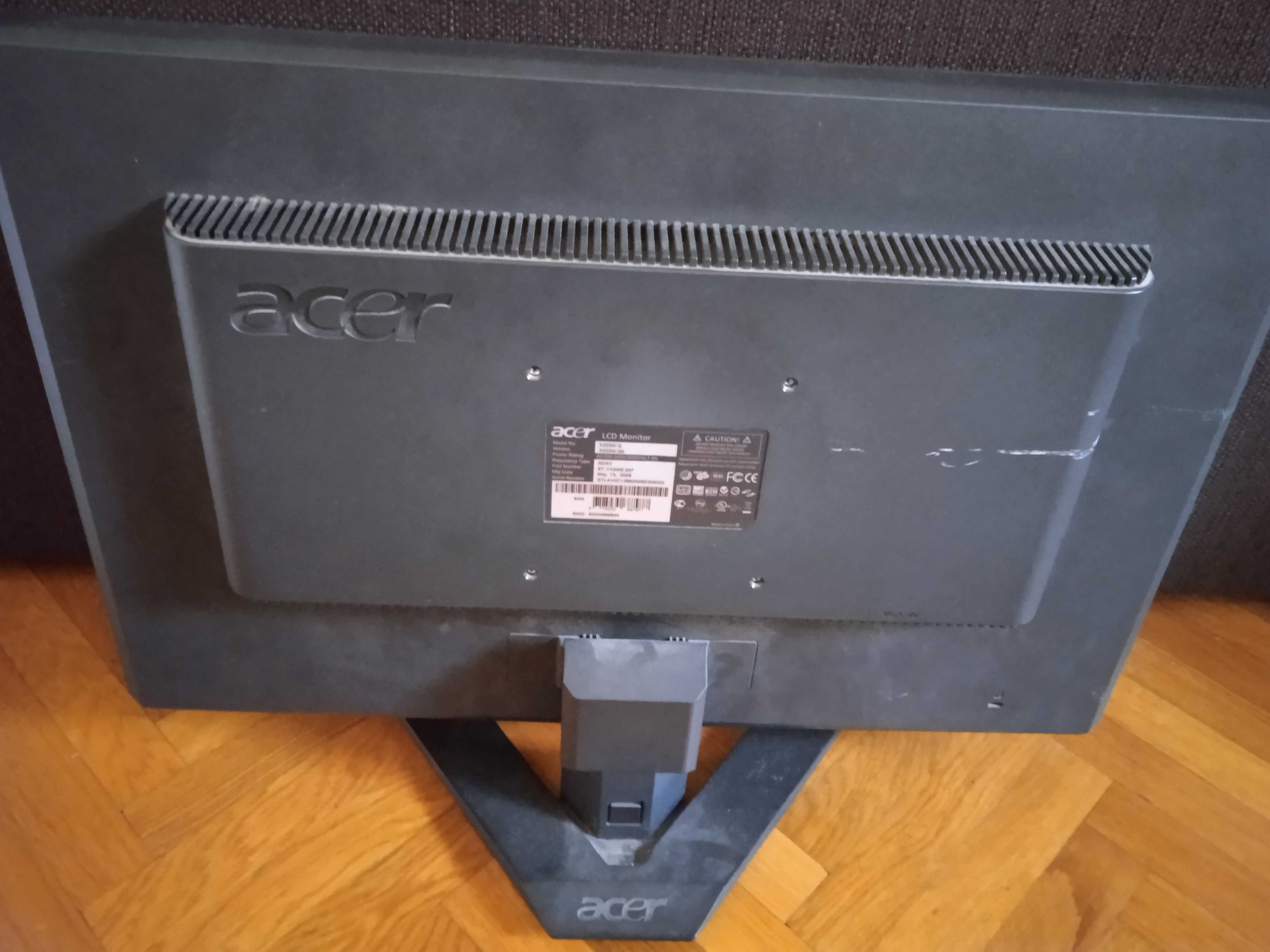 Vand Monitor Acer X223w Q defect