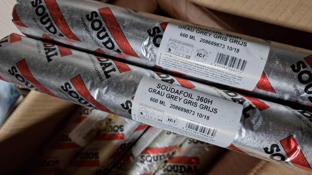 Soudal лента за прозорци и силикон