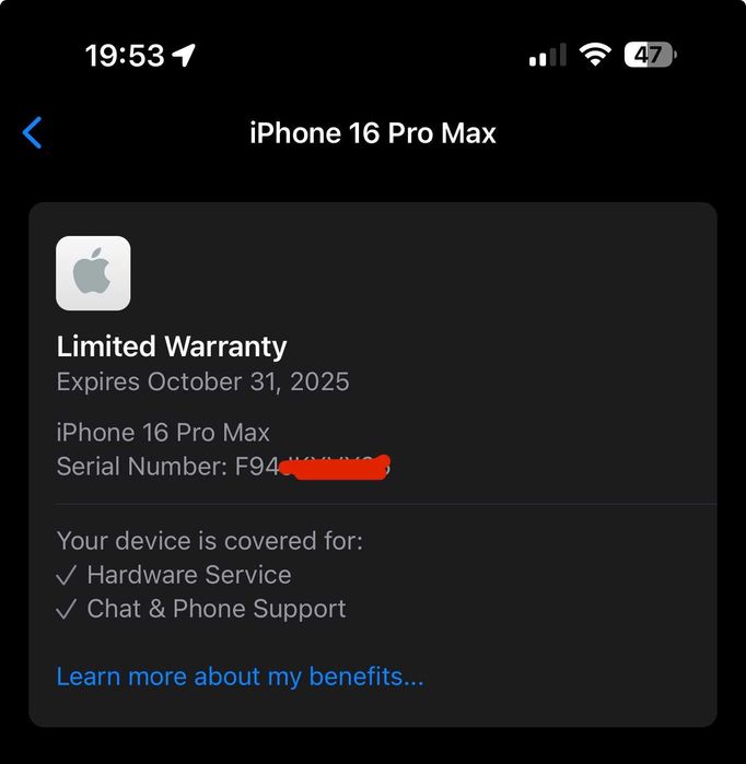 IPhone 16 Pro Max 256GB