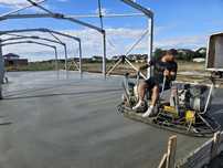 Turnari beton finisat mecanic elicopterizat