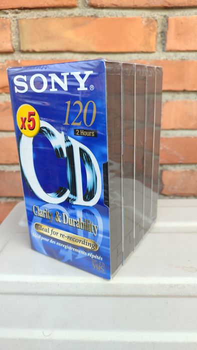 Видео касетка Сони Sony VHS видеокасета