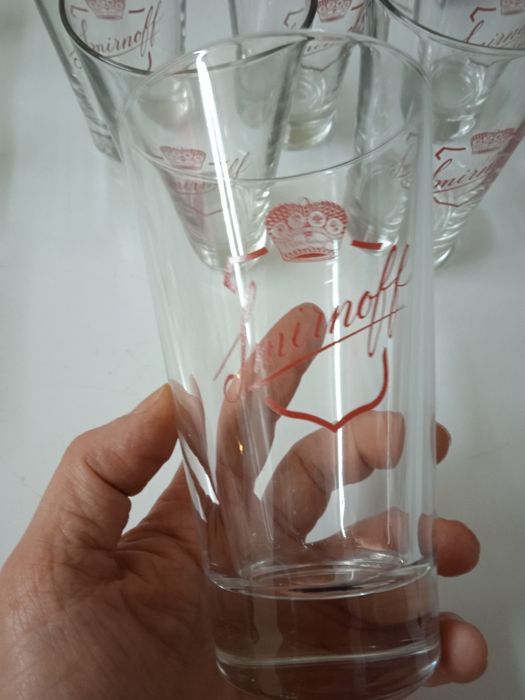 оригинални чаши- Plomari, Bushmills, FINLANDIA, METAXA