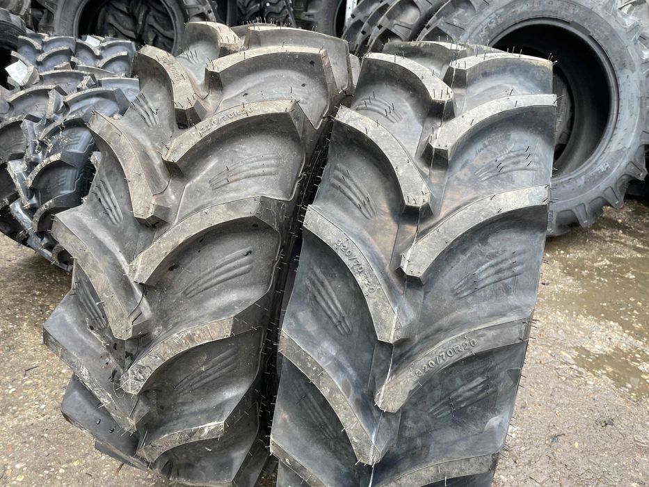 320/70R20 Cauciucuri noi Radiale de tractor fata 11.2-20 ozka