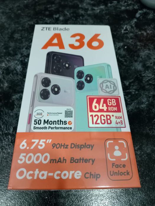 Прожам ZTE A36, абсолютно новый