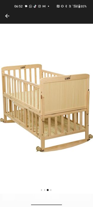 Pătuț balansoar pentru copii