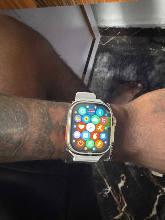 SmartWatch ,Apel, Încărcare Wireless, Monitorizare Sănătate&Notificări