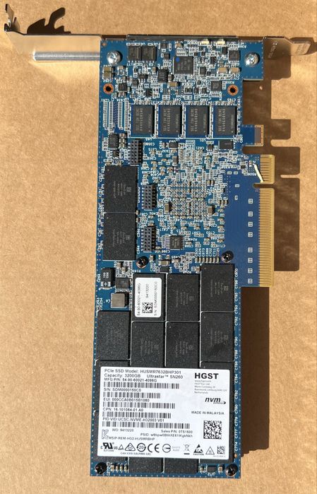 SSD 3.2TB HGST Ultrastar SN260 PCIe 3.0 x8 NVMe 1.2