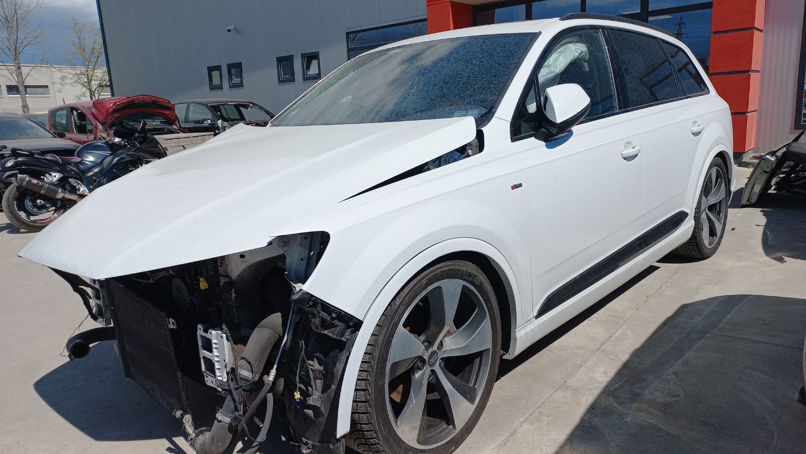 Audi Q7 4M Ауди Кю7 4М 3.0дизел на части