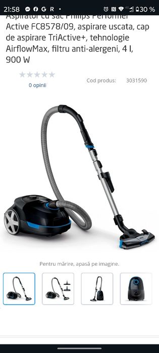 Aspirator Philips Nou aproape