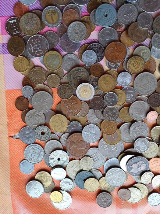 Мега лот монети 1030 бр.