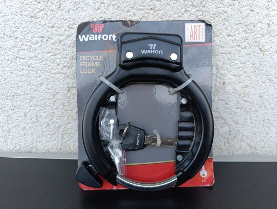 incuietoare lacat antifurt blocaj roata bicicleta oras walfort crivit