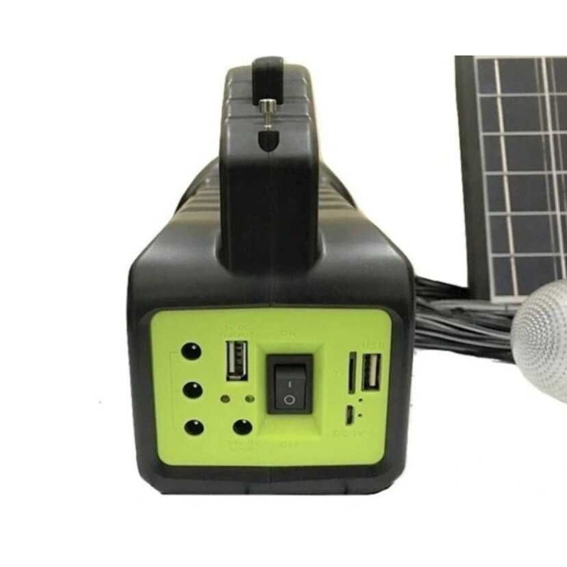 Kit Solar G cu 3 becuri incluse, boxa cu Bluetooth si Radio