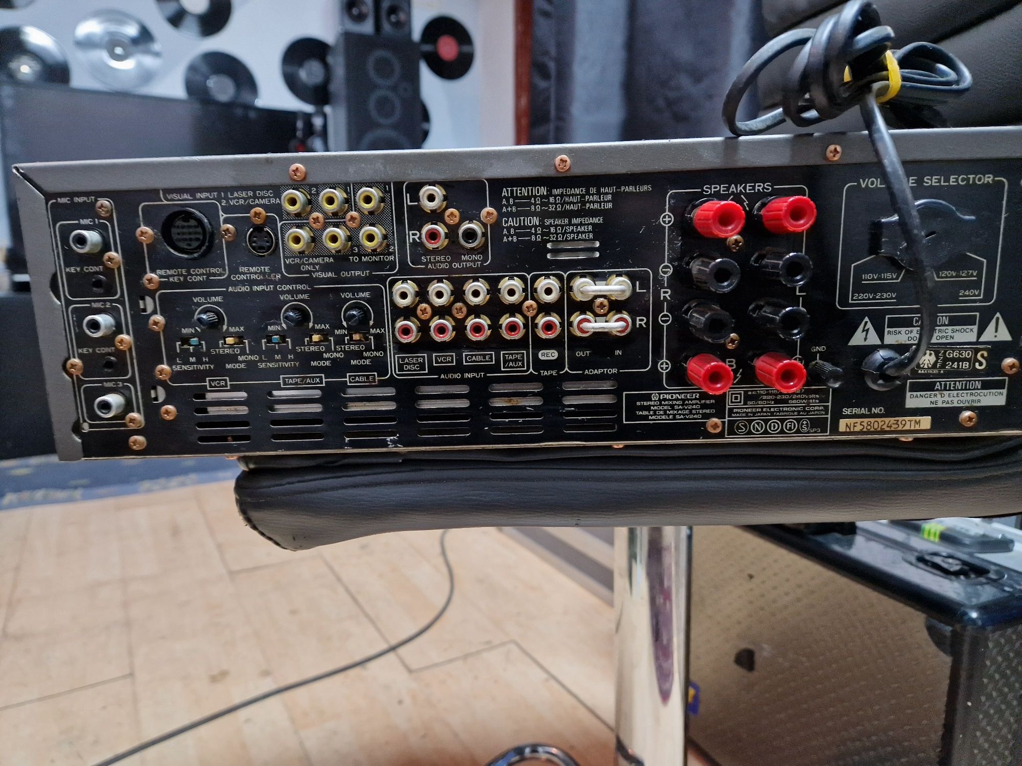 Amplificator pioneer  sa-v240