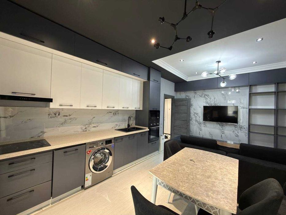 ЖК Akay City Дархан 3-комн 10/25 67 м² евроремонт мебель техника