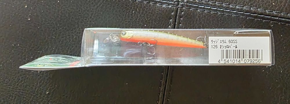Воблер ZipBaits Rigge 60SS Slim Minnow Спининг Риболов  Раз.6 см.3 гр.