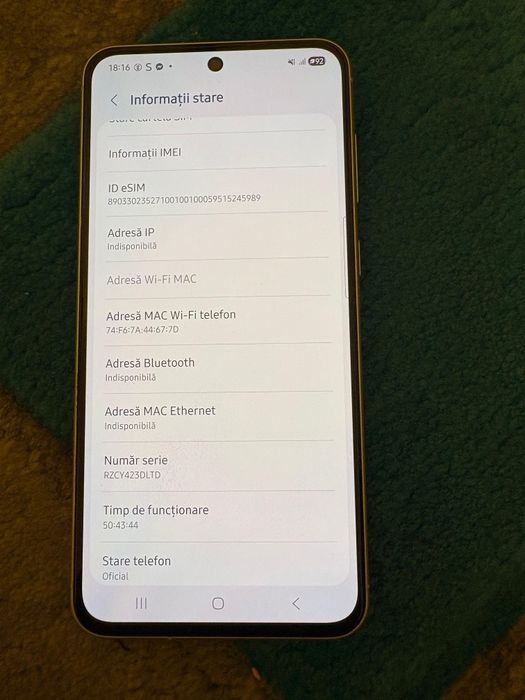 Samsung A56 stare impecabila