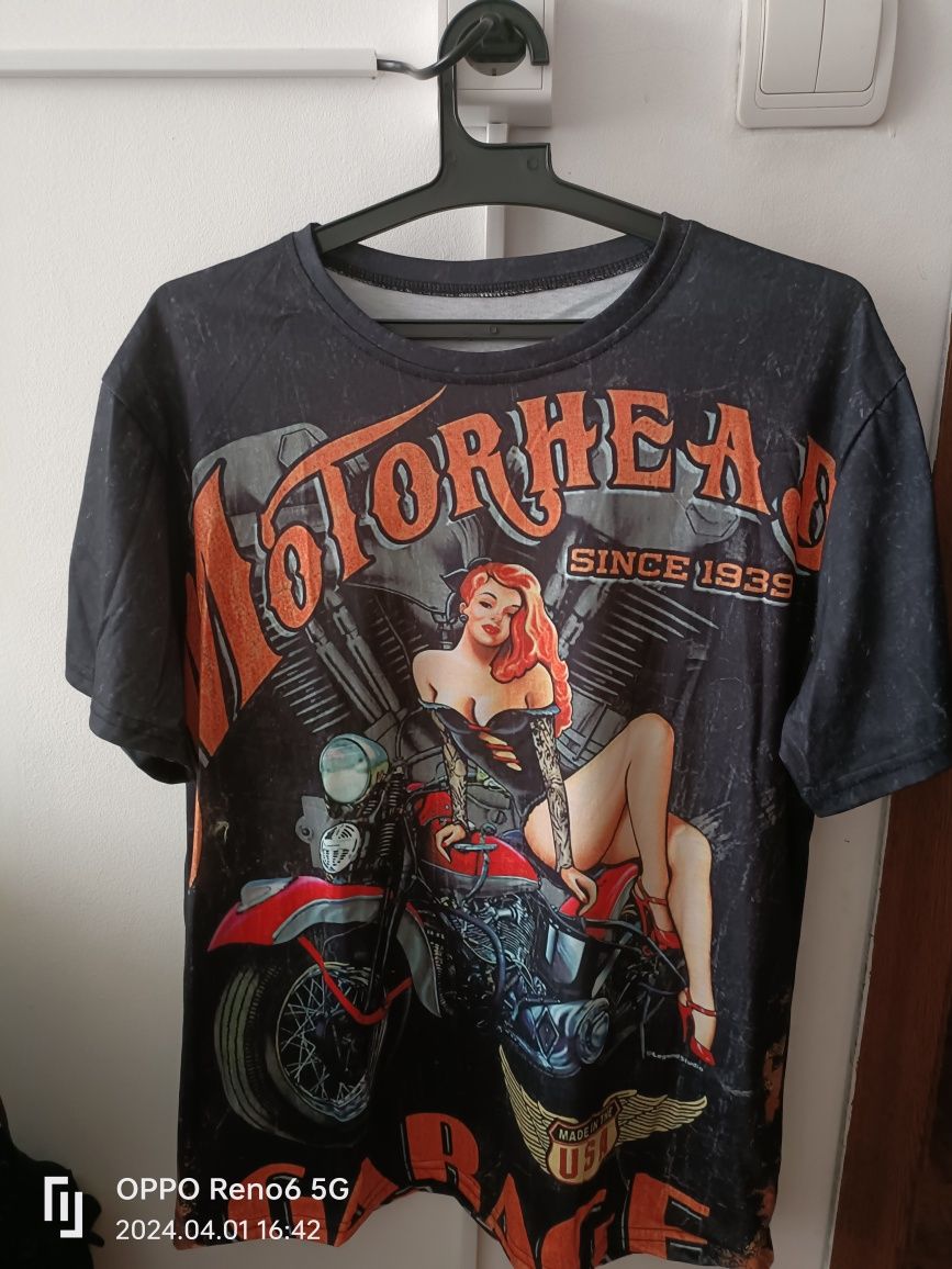 Tricouri imprimeu motociclete vară