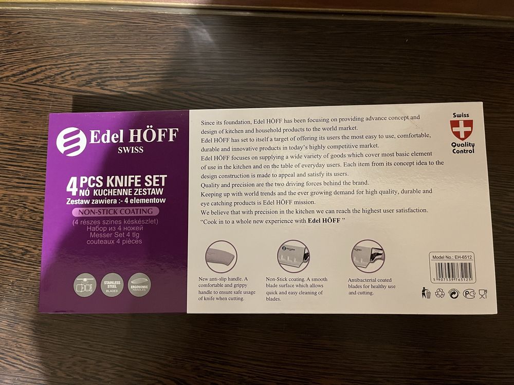 Set 4 cutite Edel Hoff