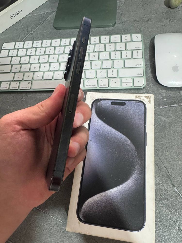 Iphone 15 pro max 256gb ZA/A dual ikkta simkartali