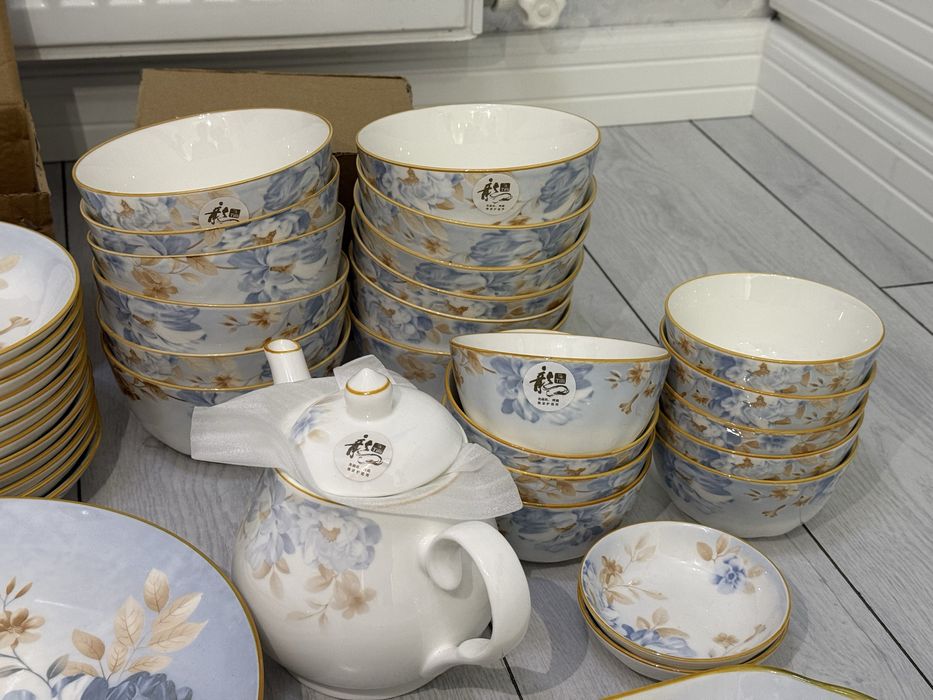 Посуда комплект 63 просмотров