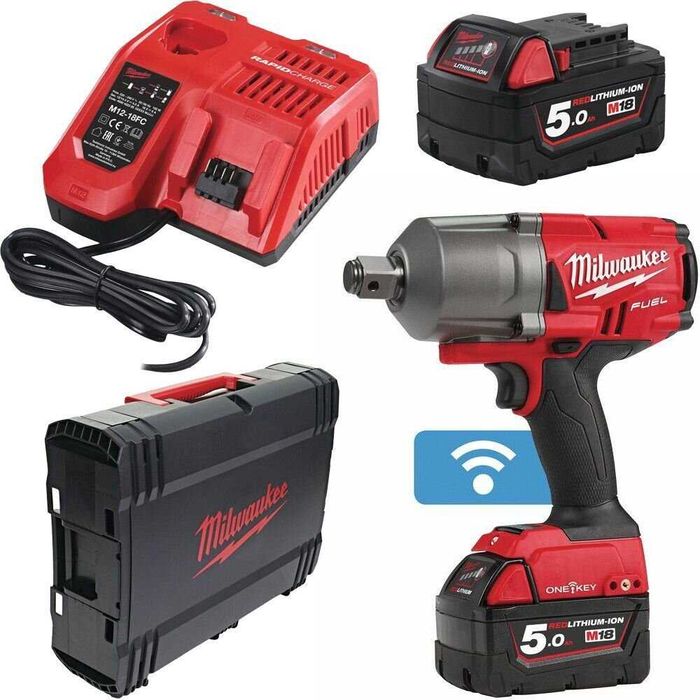 Milwaukee M18ONEFHIWF34-502X Безчетков гайковерт 18V 2 034 Nm