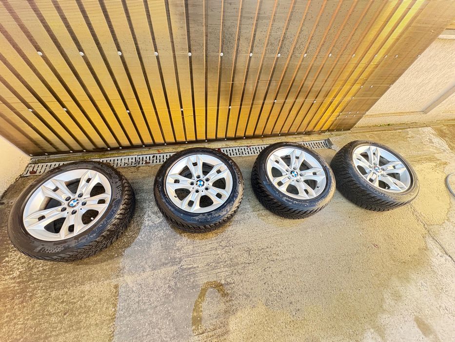 Jante+cauciucuri de iarna bmw x1