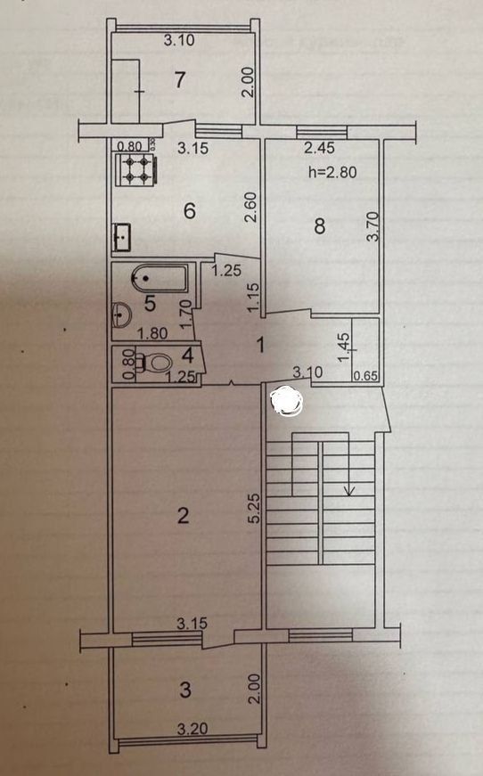 Продается 2х комнатная квартира на Карасу-6