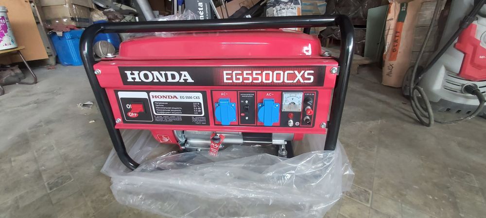 Срочно продам бензиновый электро генератор Honda Eg 5500 Cxs