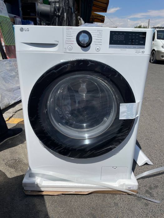 Стиральная машина LG Direct Drive Inverter, Steam и Turbo wash есть