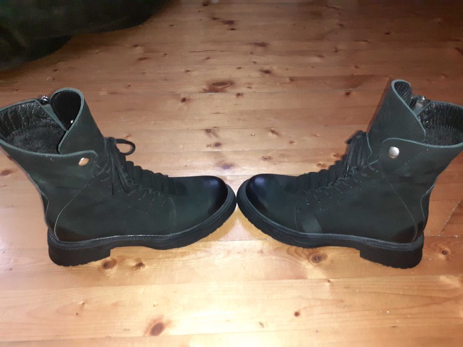 Дамски боти,38 номер,естествена кожа