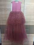 Rochie roz cu trena
